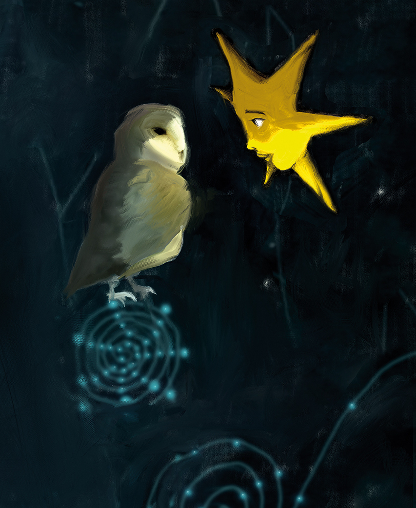 Der kleine Stern, der ein Menschenkind werden wollte